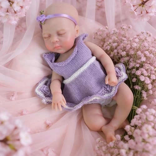 Reborn Baby Doll - 12 Inch Silicone Ages 3+