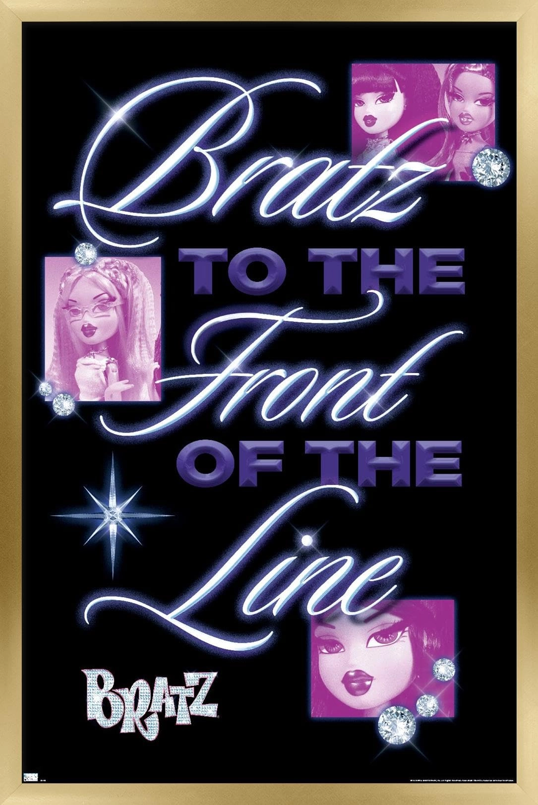 Bratz: Girls Nite Out - Front Of The Line Wall Poster - Paper 22.4\"L x 14.7\"W