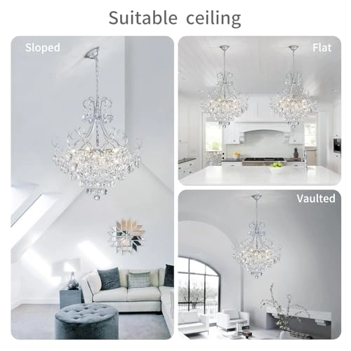 Crystal Chandelier K9 - 39.4 in