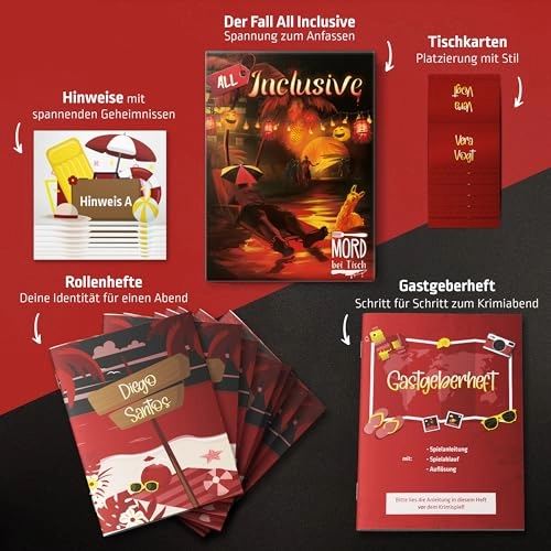 Crime Dinner - German 16 years and up