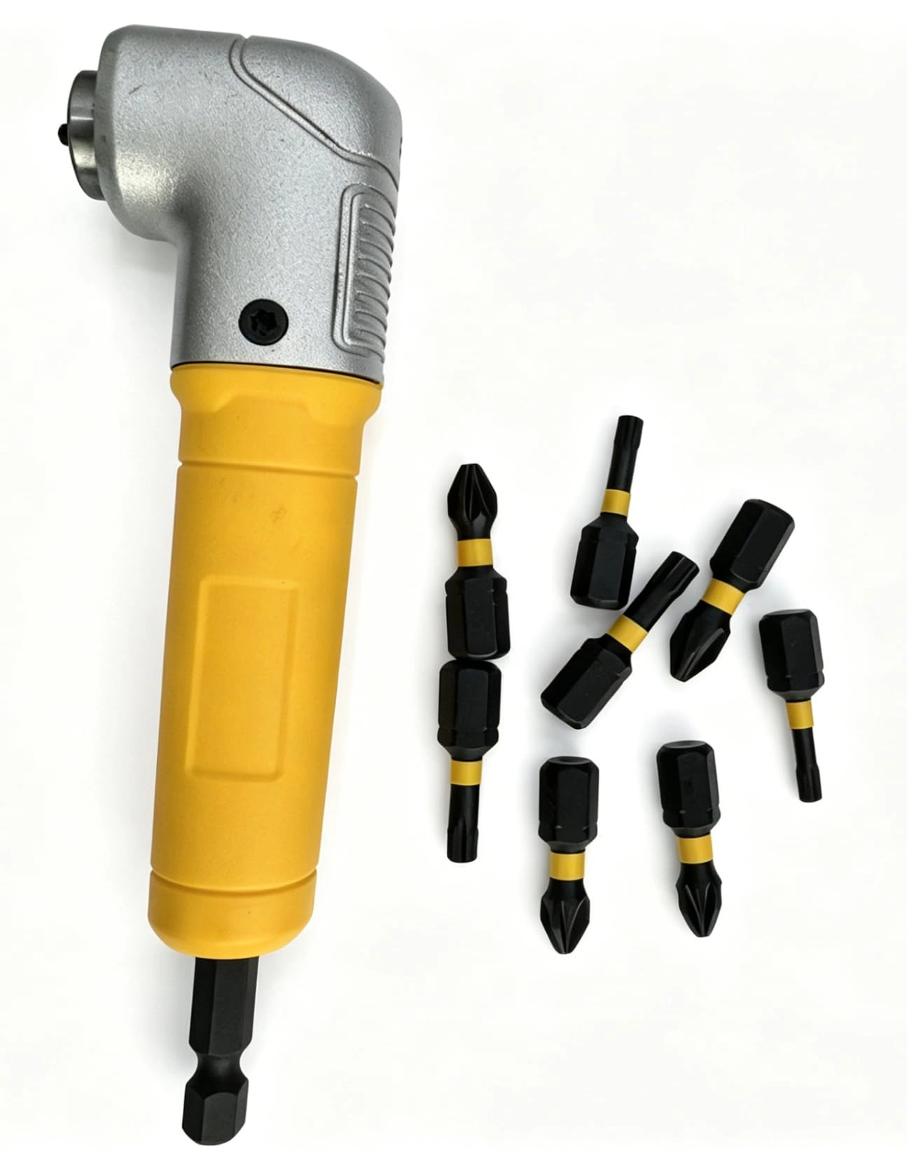 Tolxh DT71517T - Impact Drill Driver Angle Attachment With Bit
