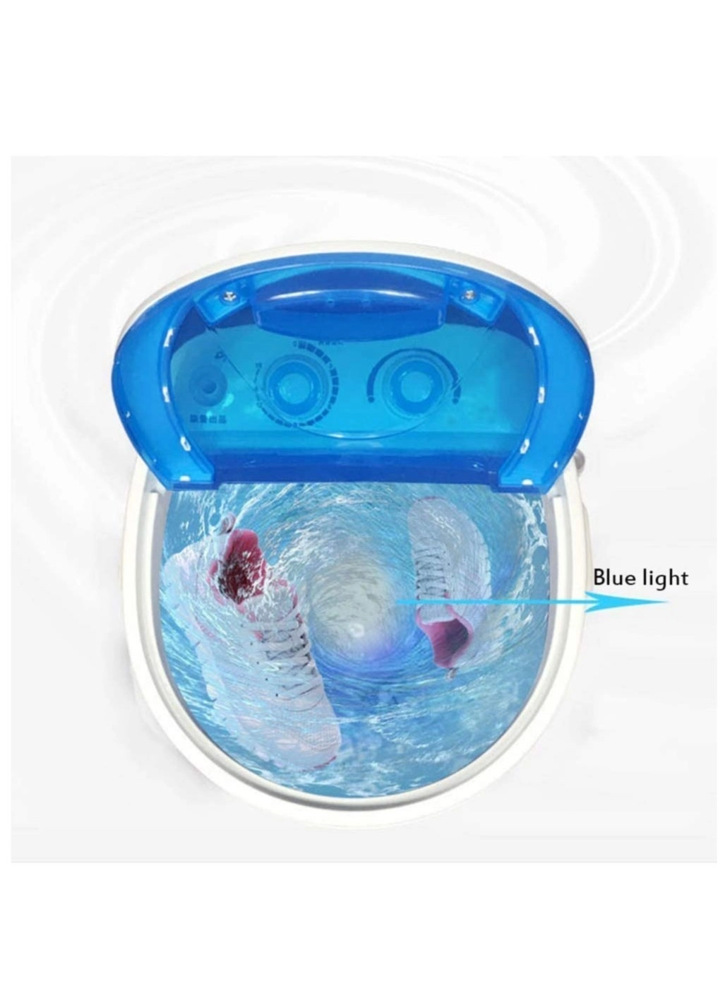 Portable Shoe Washing Machine - Semi-Automatic Portable Mini Two Modes (Shoes & Clothes)