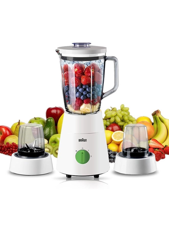 Braun JB0153WH - 3 in 1 Glass Jug Pulse Function