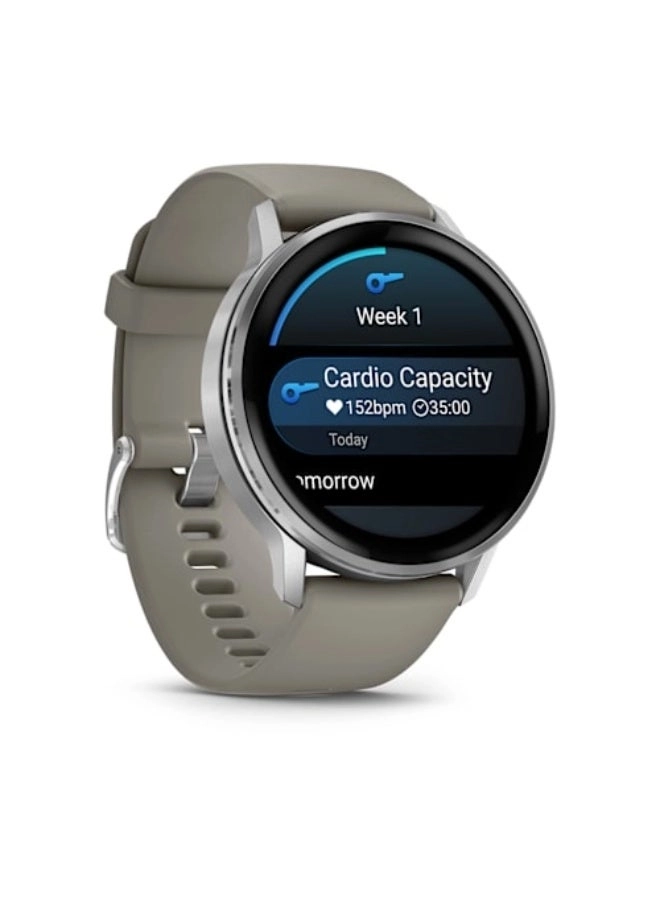 Venu 4 45mm Stainless steel and fiber-reinforced polymer GPS