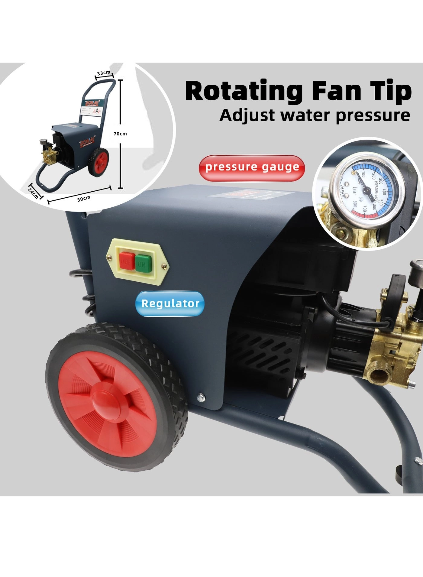 BN-HK70 - 3000W 300 Bar 8.5L/min