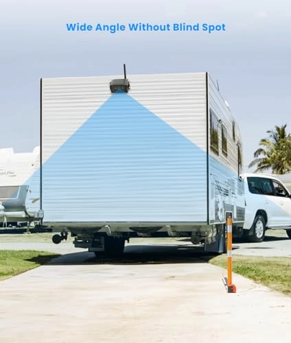 Dual Camera Car Reversing Camera System - Night Vision Wireless 1080p