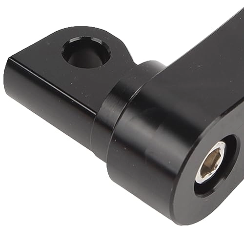 Foot Peg Highway Bracket - 360 Degree Adjustable Aluminum Black White