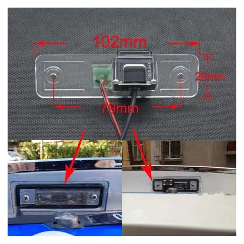 Rear View Camera - Night vision Wireless 1280 x 720 pixels