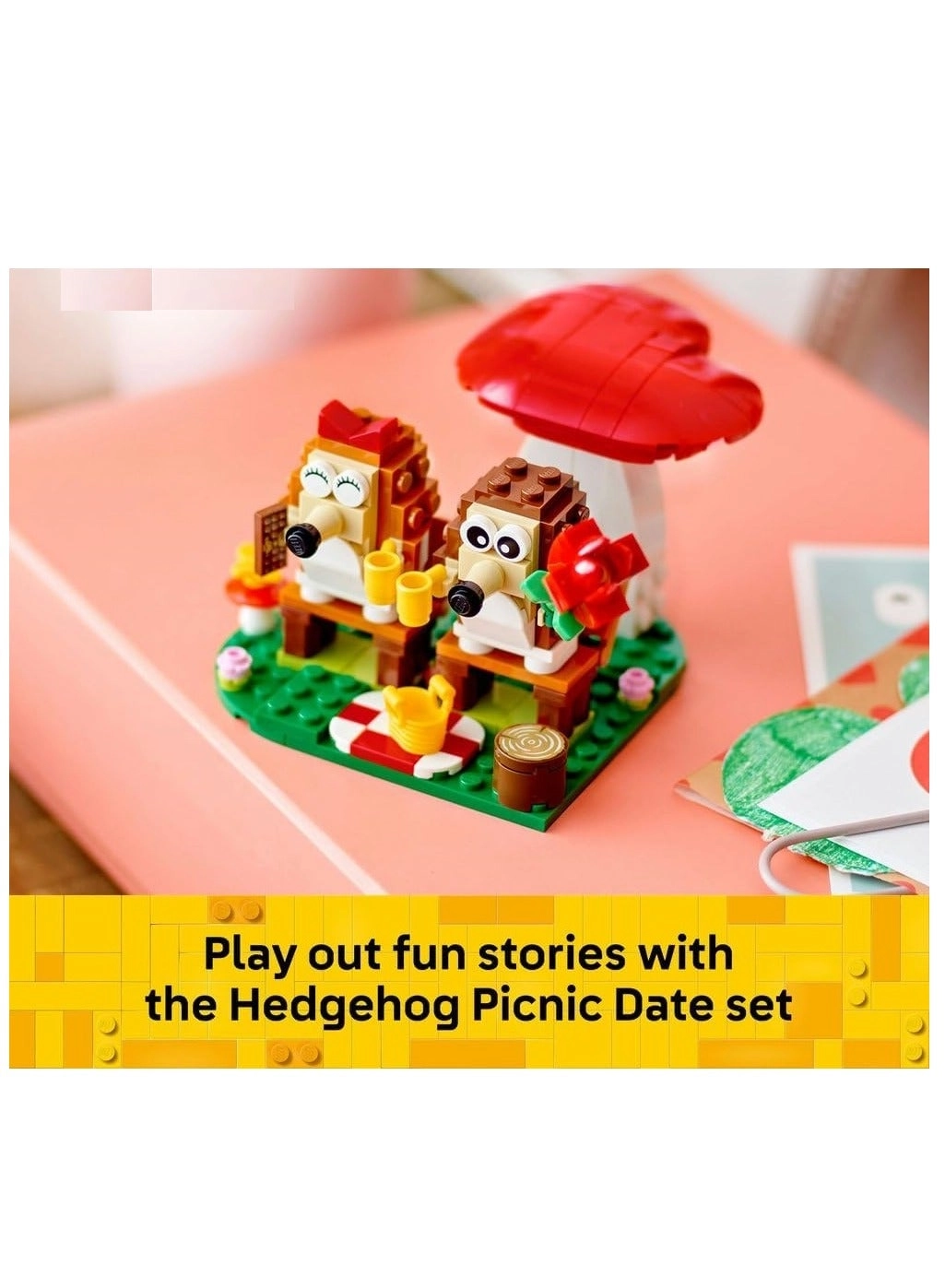Hedgehog Picnic Date (40711) - 8+ Years Multicolour