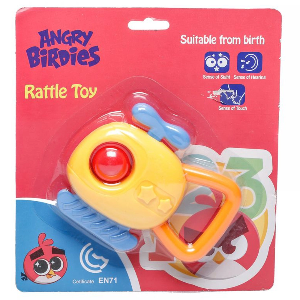 Angry Birds Rattle Toy - Helicopter - 12 months