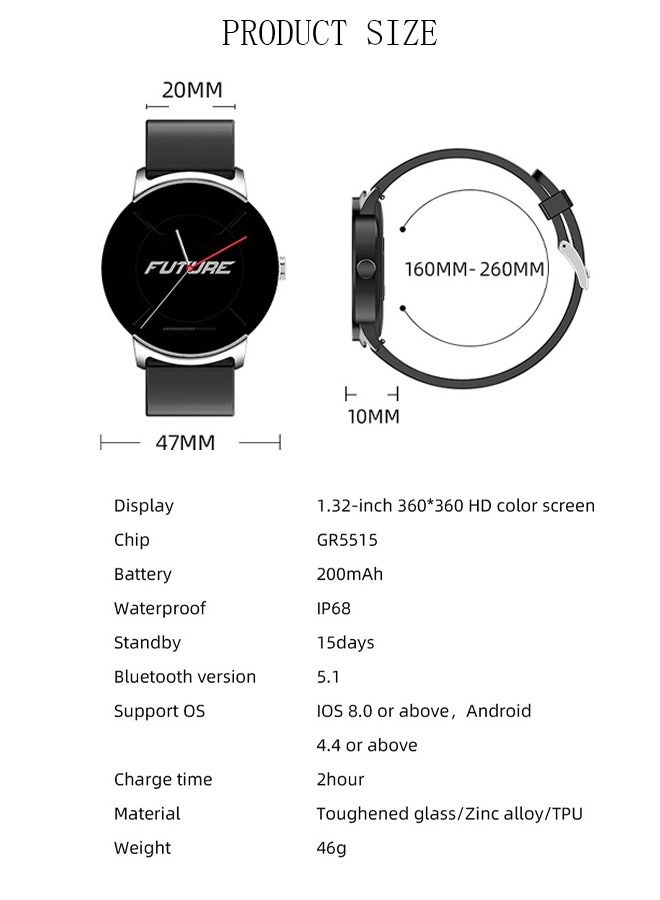 Smart Watch - 1.32"