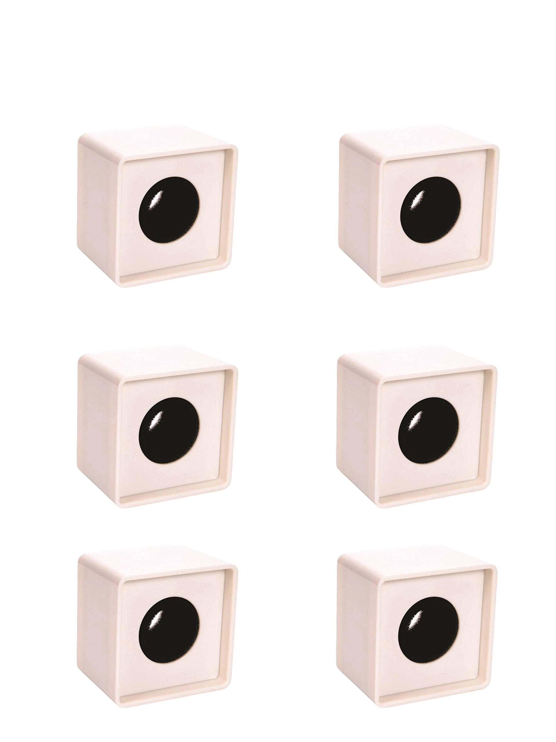 WON ABS Injection Molding Square Cube Microphone Station Logo 3.5mm-Mini-Jack Microphone Pack