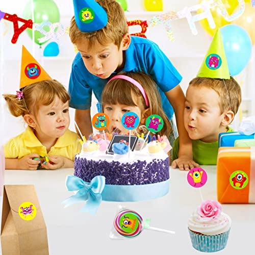 Cartoon Monster Sticker Book 600 pcs