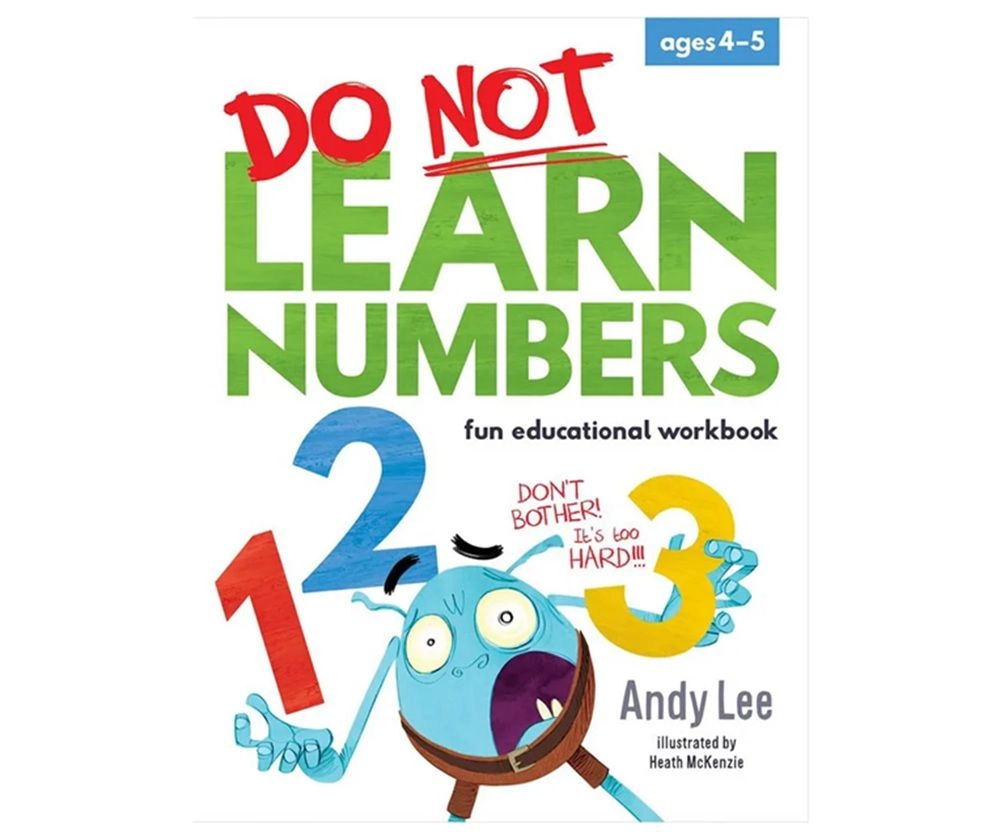 Edu Fun Do Not Learn Number Book - 4+