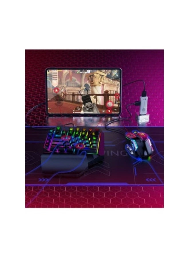 Handle Keyboard 01 - 5 in 1 black Combo Pack