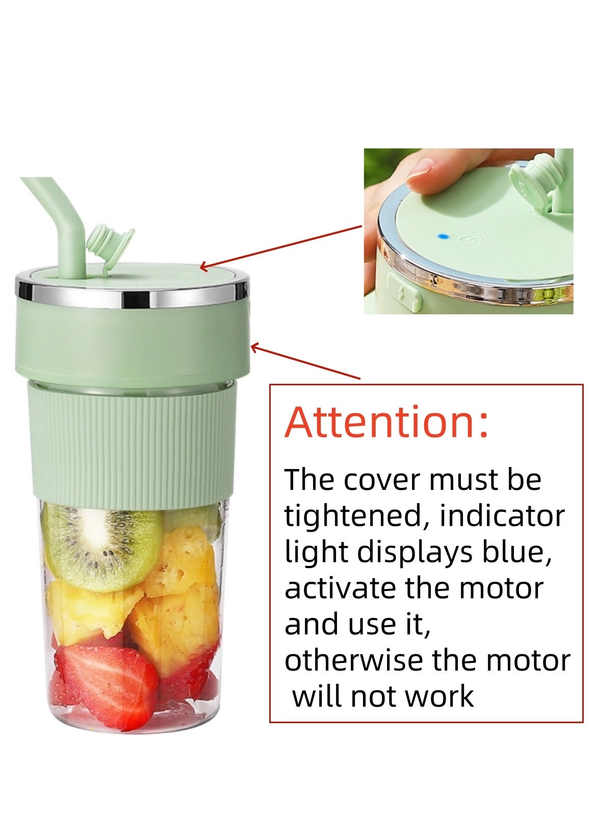 Portable Juicer Cup - 350ml