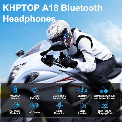 A18 - Bluetooth Over Ear