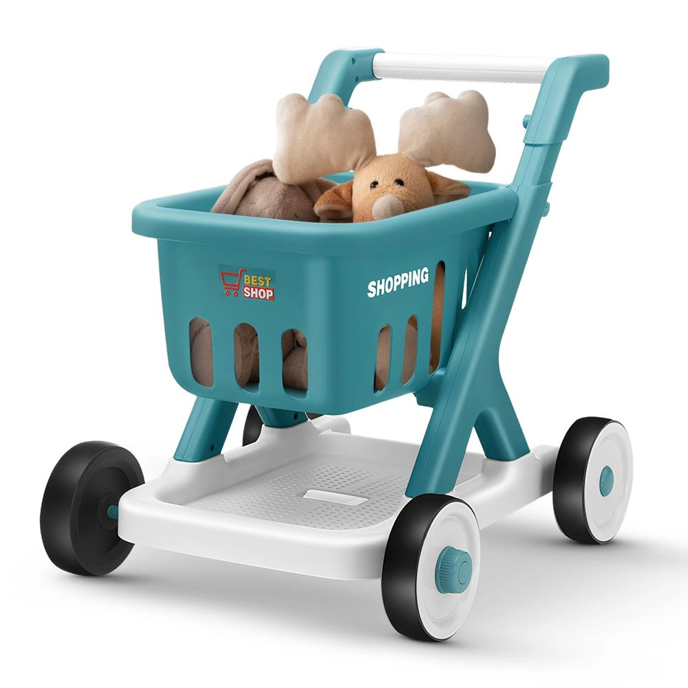 2-In-1 Pull-Along Walker & Shopping Cart