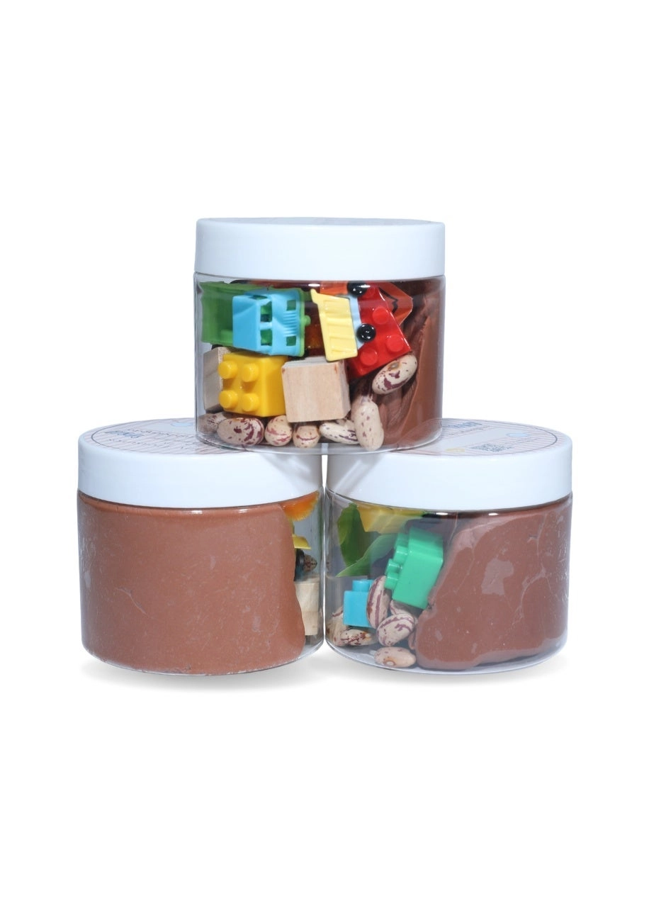 Construction Site Sensory Tub - Compact Travel Friendly