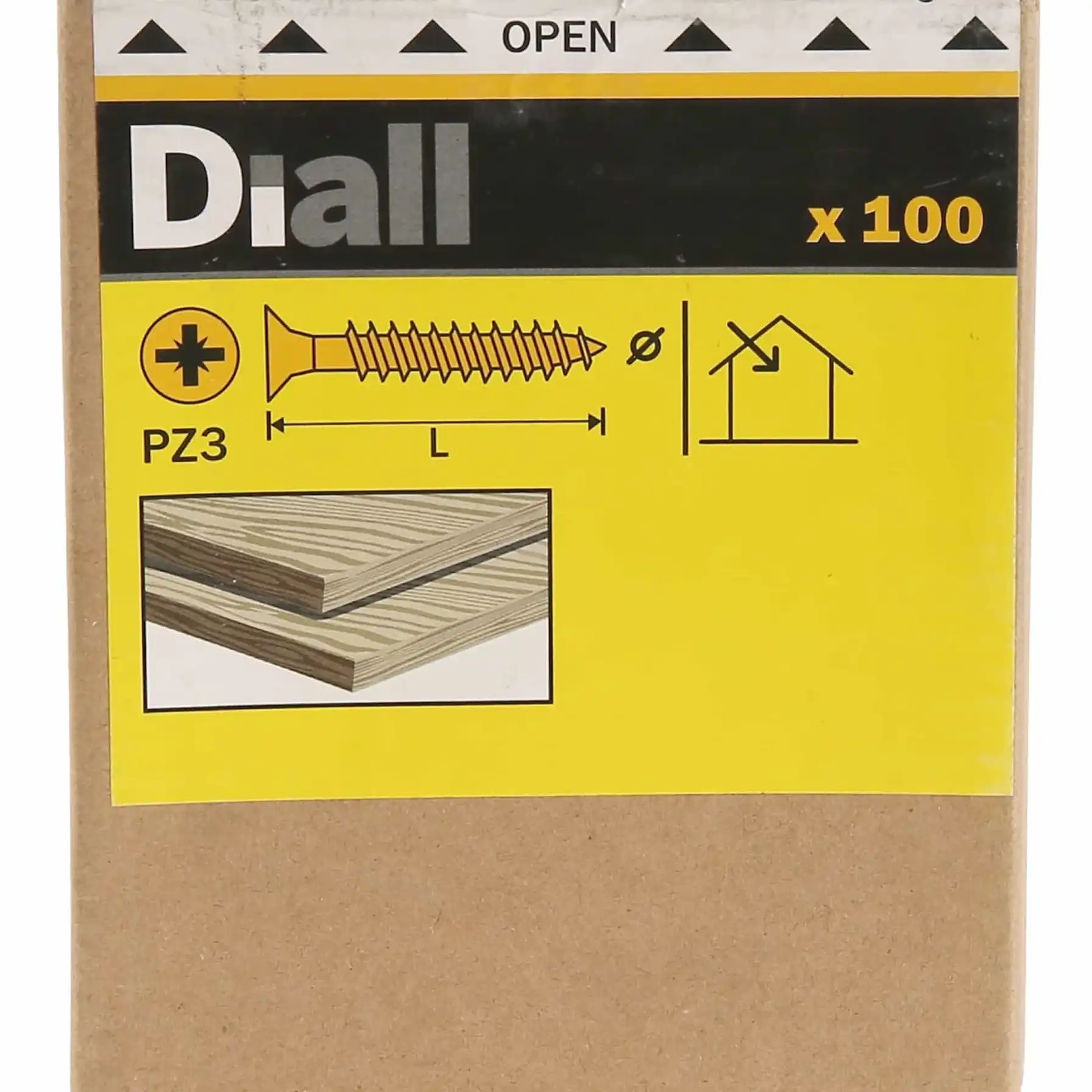 Wood screw - 140 millimeter 6 x 140 mm