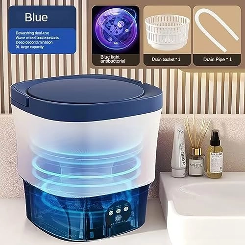Mini folding washing machine