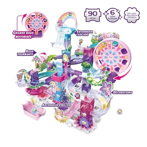 Marble Rush Fairy Garden Set M500E - Electronic Marble Run French