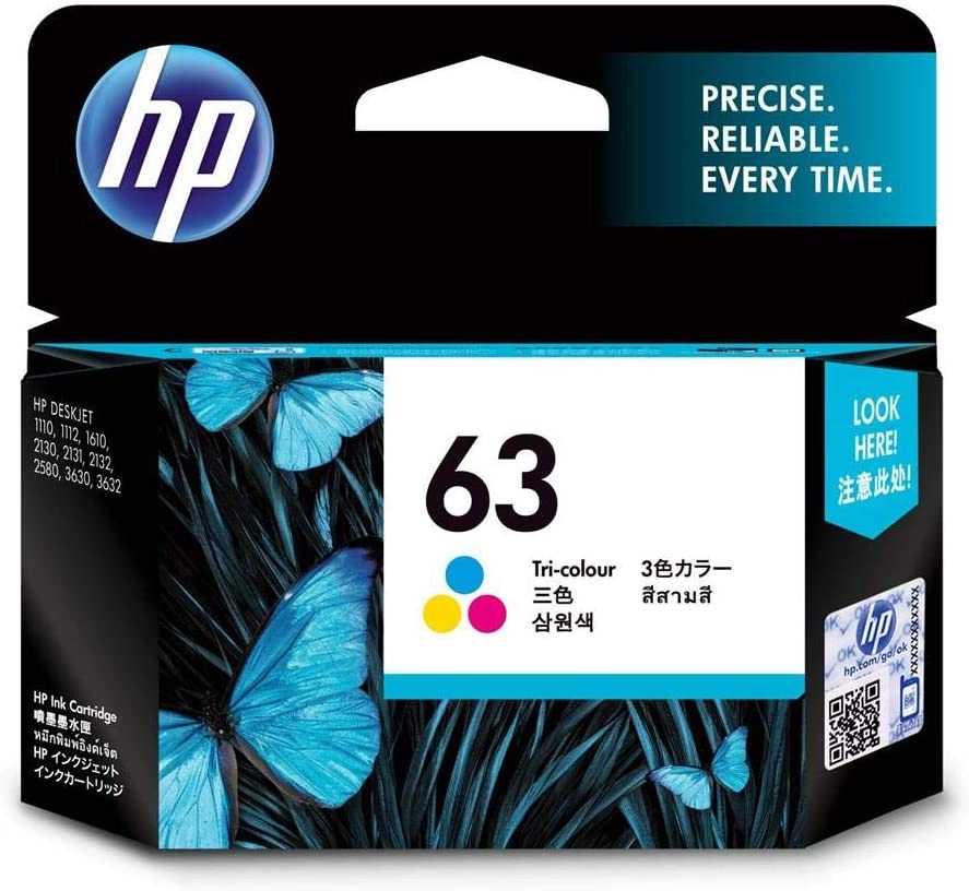 HP 63 - Standard Yield Multicolor