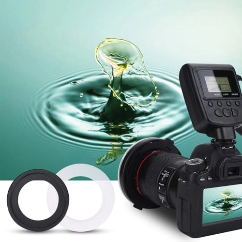 Battery Base Holder Mount Adapter Plate - 48PCS LED Ring Flash Adapter Rings 40.5mm-77mm