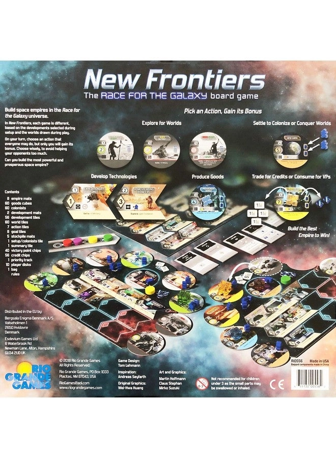 The Race for The Galaxy: New Frontiers