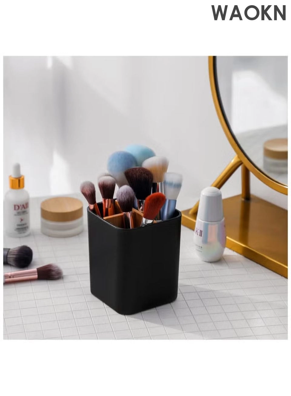 Toothbrush Holder - Desktop 3 Slots