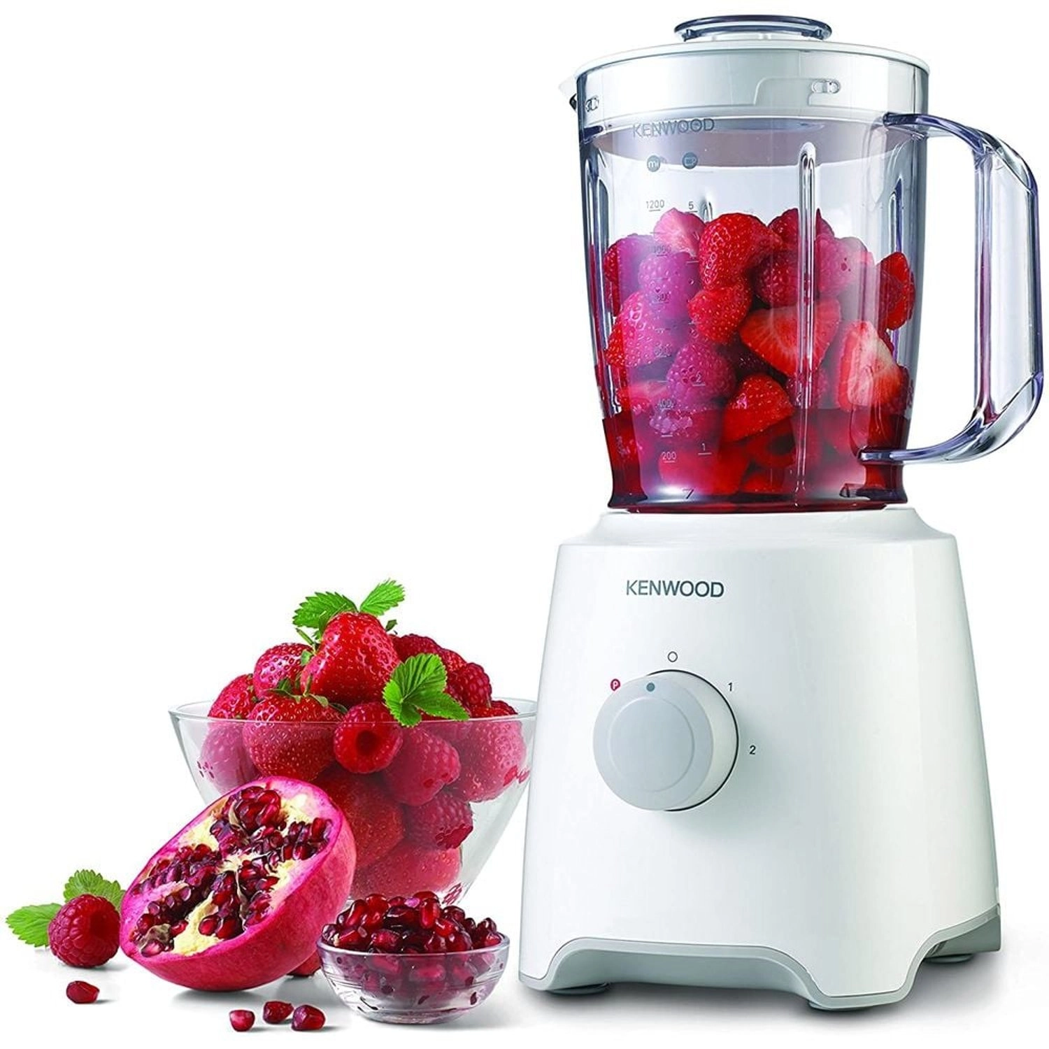 BLP304 - Blender White 2 speeds Pulse function