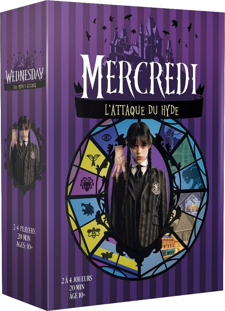 Asmodee Wednesday - The Attack on the Hyde - Card Game (French)