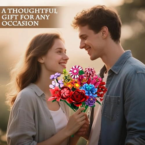 Flower Bouquet Building Set - 1316PCS