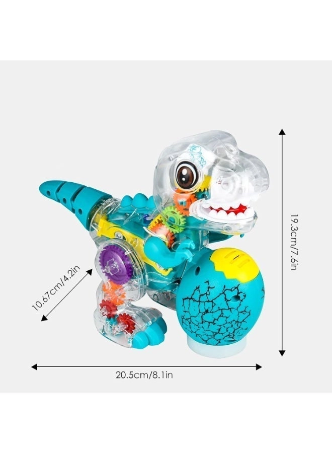 Transparent Gear Dinosaur Toy T-Rex - 3 years+