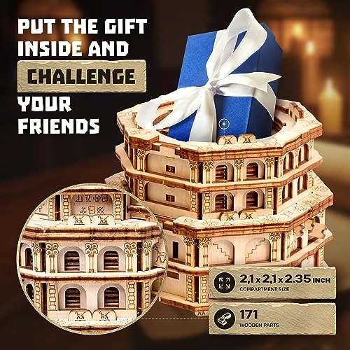 Quest Tower Wooden Puzzle - 171 pcs