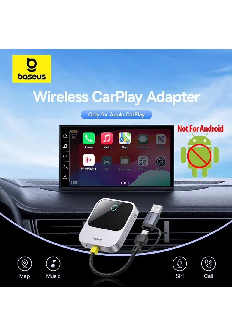 Baseus SafeJourney Series - Wireless CarPlay Adapter for iPhone