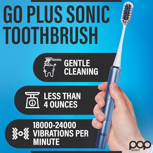 Go Plus - Electric Toothbrush 2 Speeds 18000-24000 Vibrations Per Minute