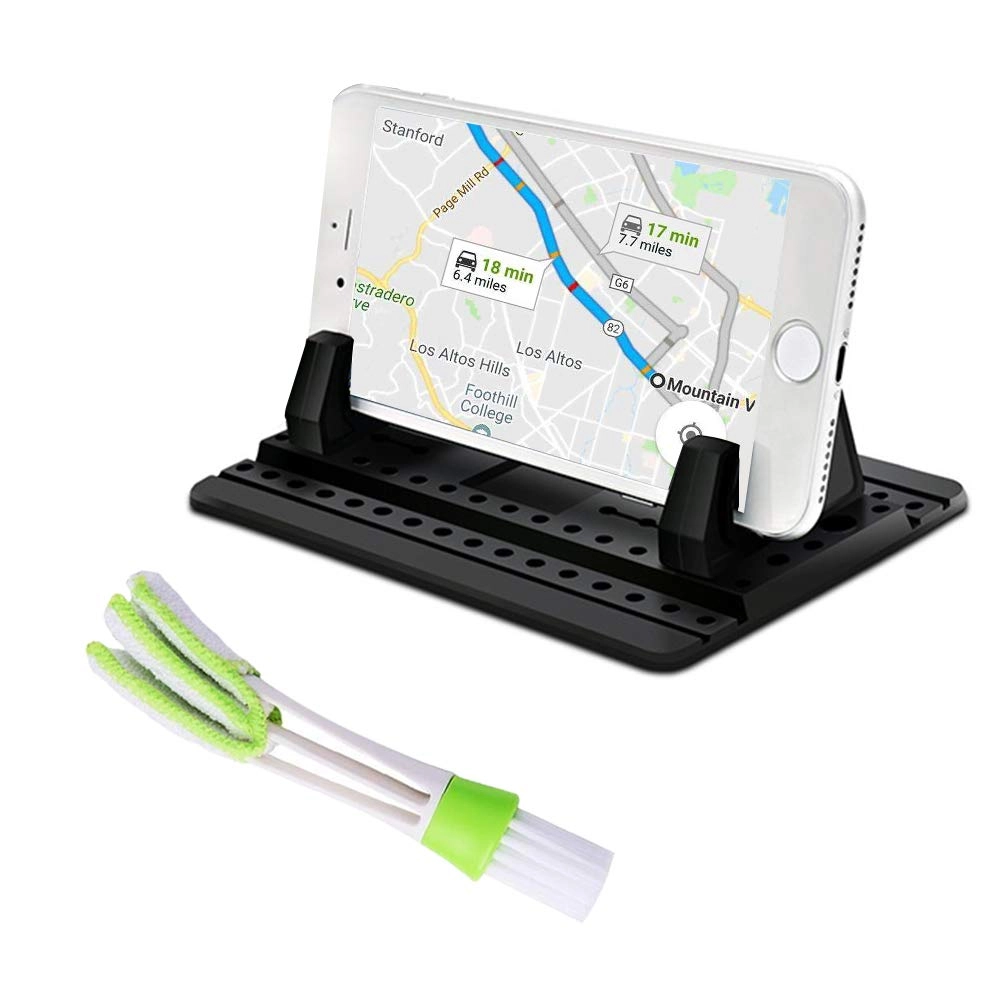FineGood Phone Holder for Car with Air Vent Brush