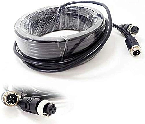 4-Pin Aviation Video Extension Cable - 65ft/20m