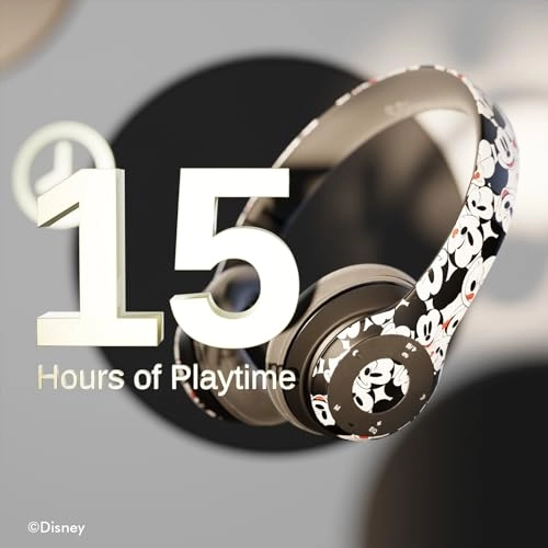 Disney Mickey Mouse Bluetooth Headphones Wireless Headphone