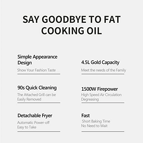 Air Fryer B0B7B4JLFM - 4.5L