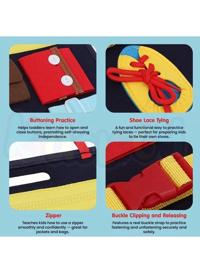 Montessori DIY Thinking Quiet Book - Toddler