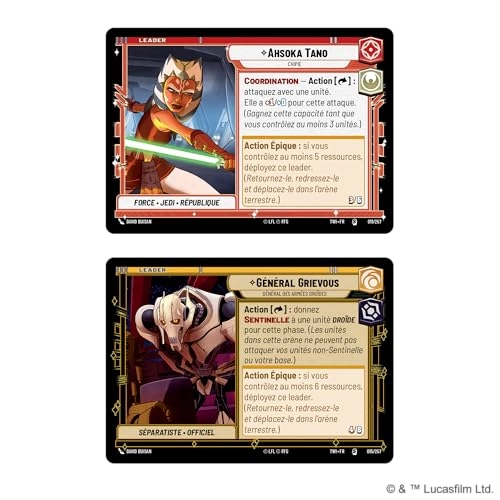 Star Wars: Unlimited: Twilight of the Republic - Trading Card Game (French)