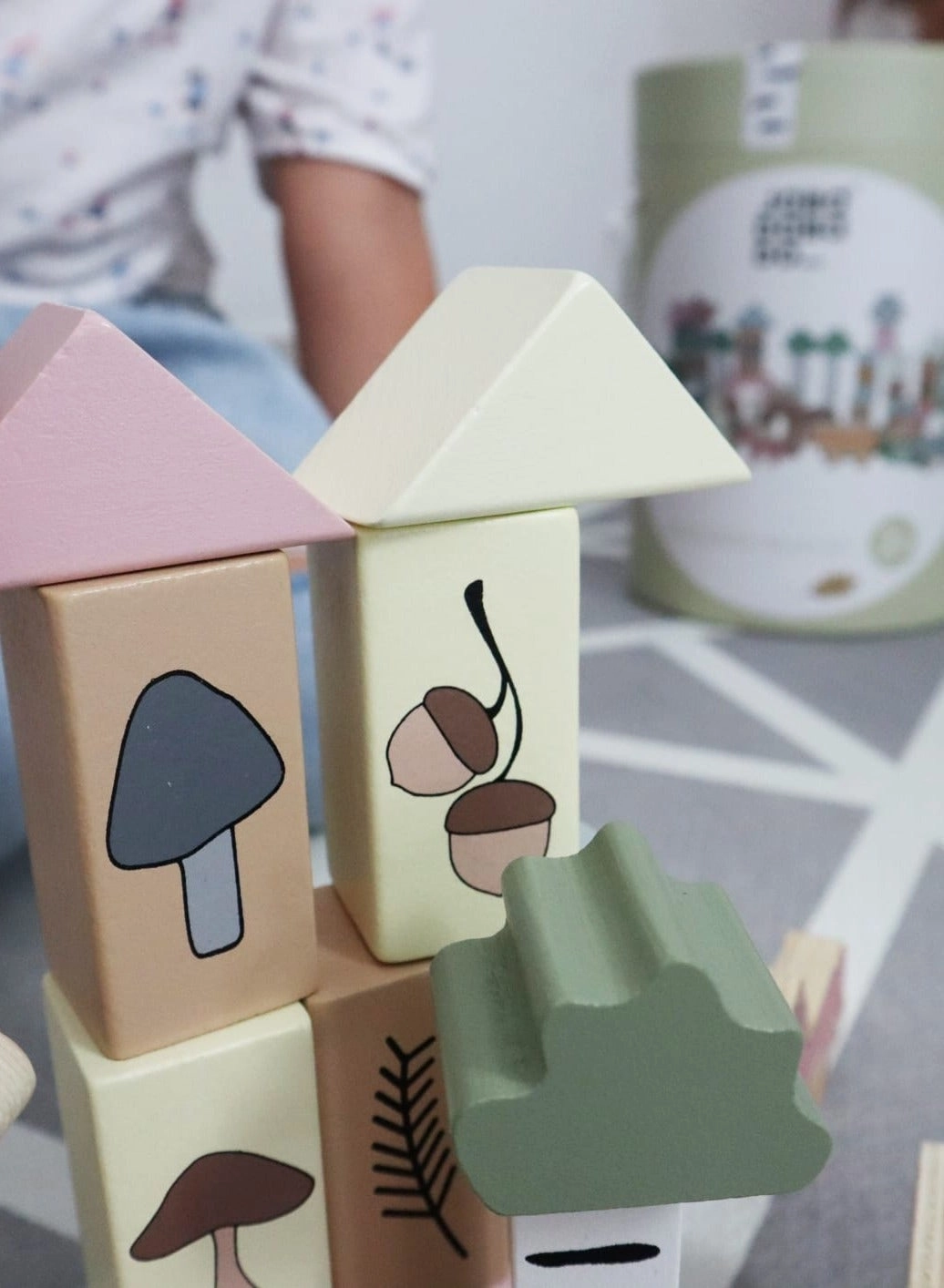 Building blocks forest - animals 50 pcs