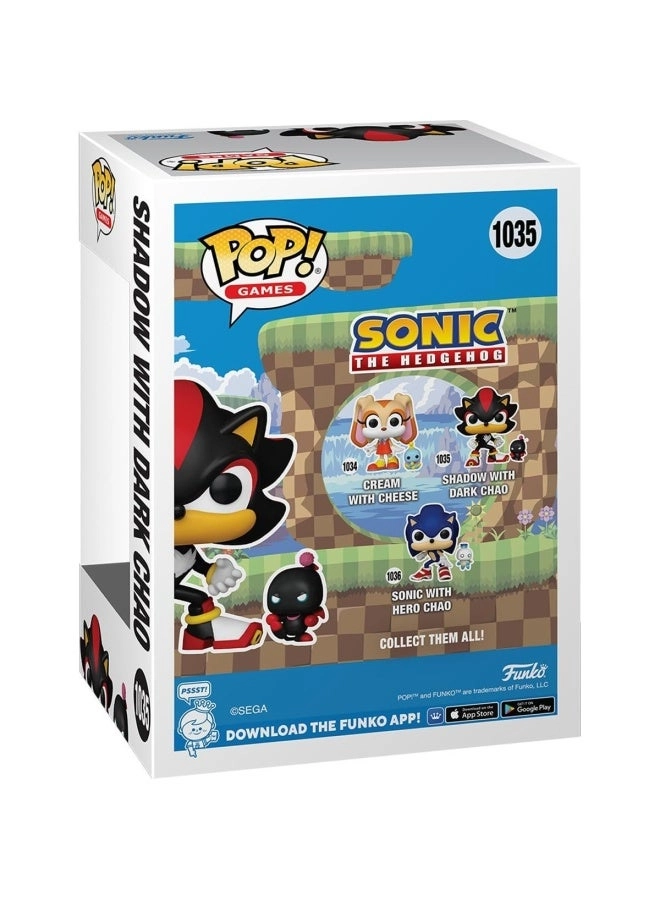 Shadow + Dark Chao - Sonic The Hedgehog POP! Games