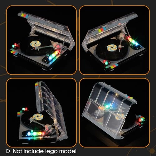 LED Light Kit for LEGO Retro Record-Player 40699 - Plastic 1