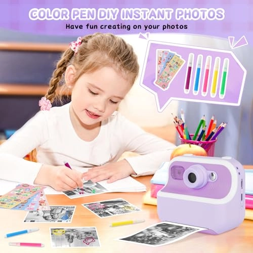Kids Camera - Dual Camera Instant Print 32GB