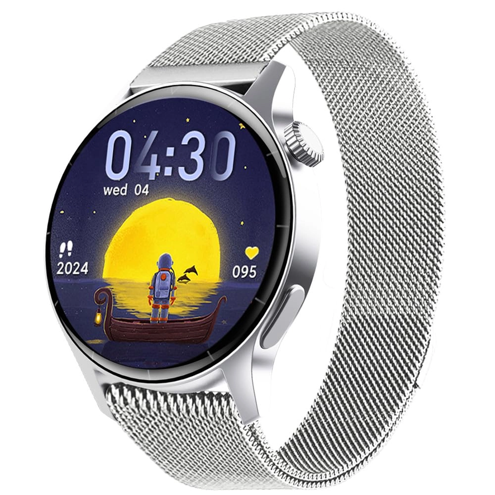 Smartwatch - 1.35" HD Blood Glucose 100+ Sports Modes