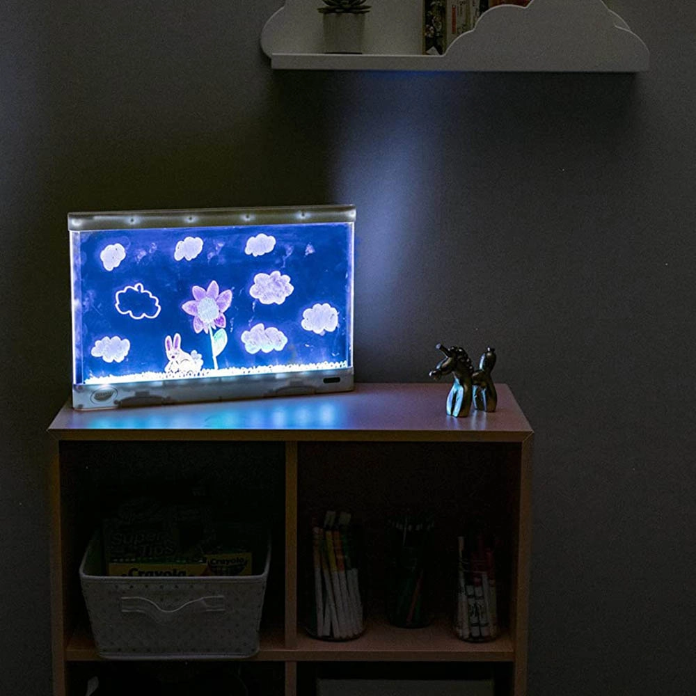 Ultimate Light Board Drawing - 6 Mini Washable Gel Markers