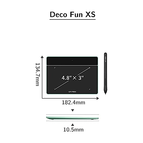 Deco Fun XS - 4x3 Inch 8192 Levels